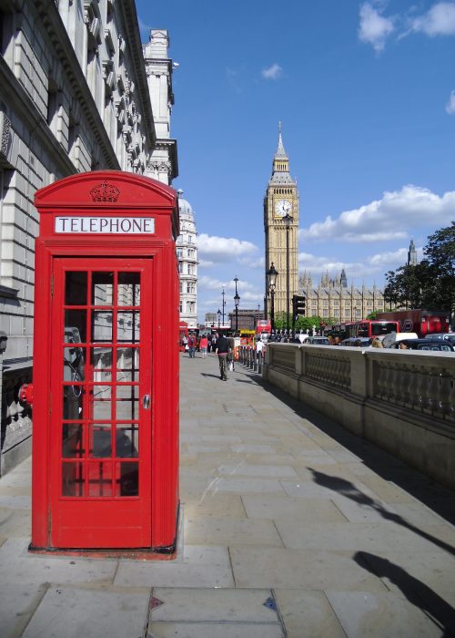 England Telefonkiosk i London